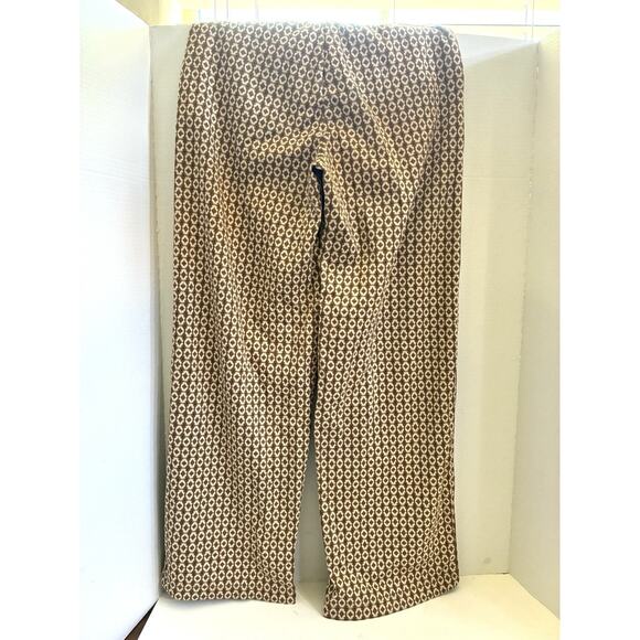 Max Studio Geo Print Wide-Leg Pants – Mid Rise, Full Length (Women’s XS) - Picture 5 of 9